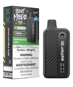 Beast Mode Max 18K Puffs- Dope Double Kiwi. (20mg/mL)