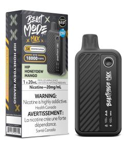Beast Mode Max 18K Puffs- Hip Honeydew Mango (20mg/mL)