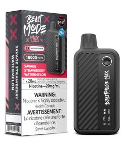 Beast Mode Max 18K Puffs- Savage Strawberry Watermelon (20mg/mL)