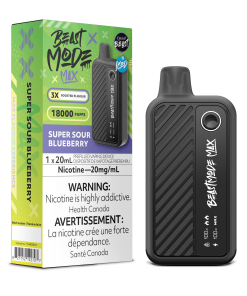 Beast Mode Max 18K Puffs- Super Sour Blueberry (20mg/mL)