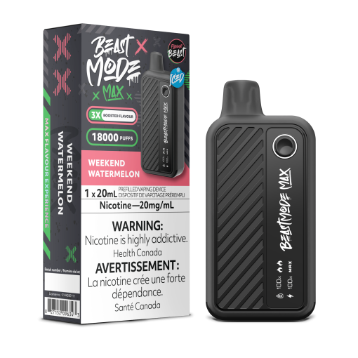 Beast Mode Max 18K Puffs- Weekend Watermelon (20mg/mL)