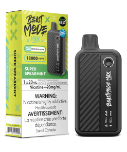 Beast Mode Max 18K Puffs- Super Spearmint (20mg/mL)