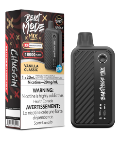 Beast Mode Max 18K Puffs- Vanilla Classic (20mg/mL)