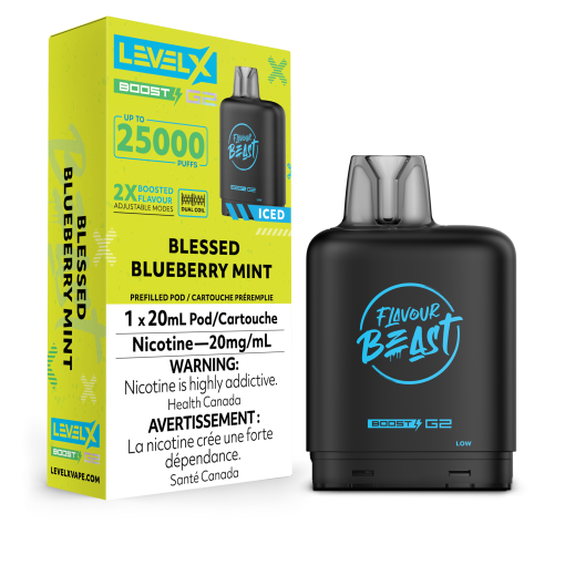 Level X FB G2 Boost - Blessed Blueberry Mint