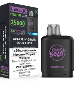 Level X FB G2 Boost - Grapplin' Grape Sour Apple