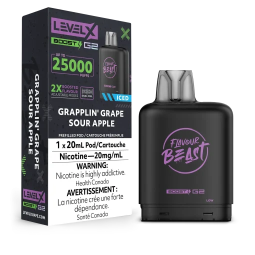 Level X FB G2 Boost - Grapplin' Grape Sour Apple