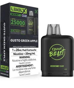 Level X FB G2 Boost - Gusto Green Apple