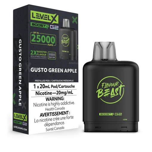 Level X FB G2 Boost - Gusto Green Apple