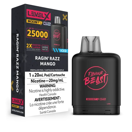 Level X FB G2 Boost - Ragin' Razz Mango