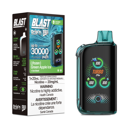 Drip'n Fasta Blast 30K - Green Apple Ice