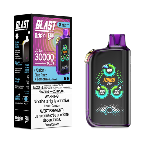 Drip'n Fasta Blast 30K - Blue Razz + Lemon