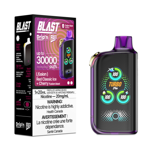 Drip'n Fasta Blast 30K - Red Classic Ice + Cherry