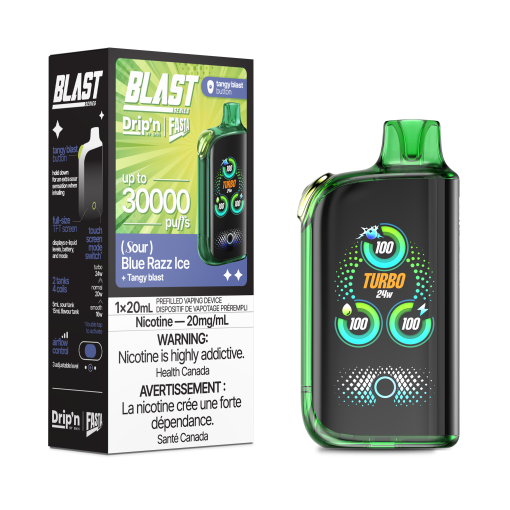 Drip'n Fasta Blast 30K - Blue Razz Ice