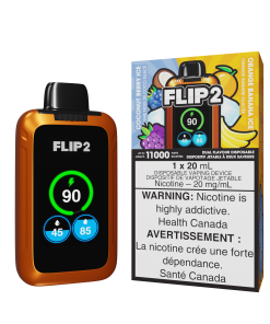 FLIP 2 11K - Coconut Berry Ice and Orange Banana Ice
