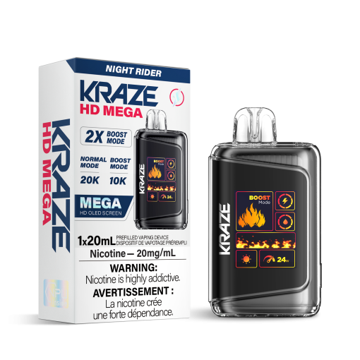 Kraze HD Mega 20K - Night Rider
