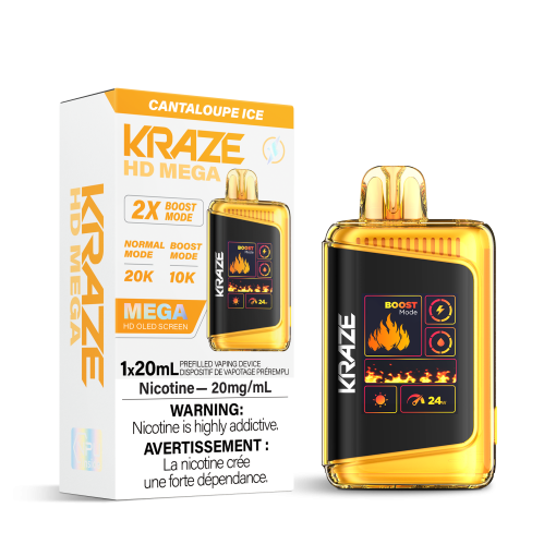 Kraze HD Mega 20K - Cantaloupe