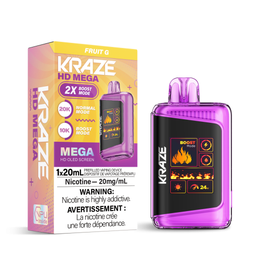 Kraze HD Mega 20K - Fruit G