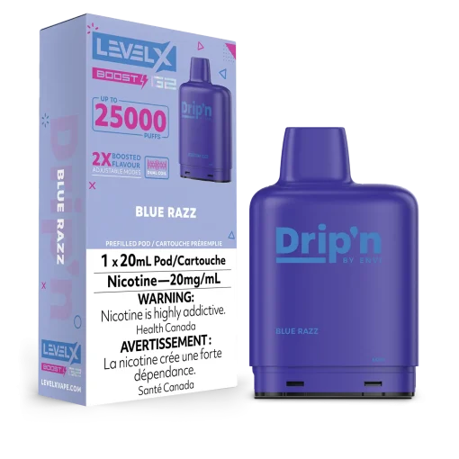 Level X Drip'n G2 Boost - Blue Razz