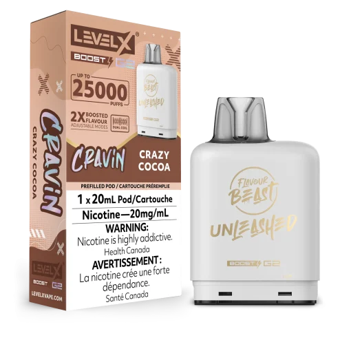 Level X FB Unleashed G2 Boost - Cravin Crazy Cocoa