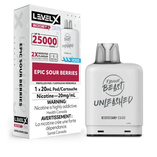Level X FB Unleashed G2 Boost - Epic Sour Berries