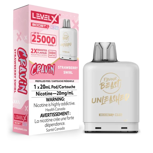 Level X FB Unleashed G2 Boost - Cravin Strawberry Swirl