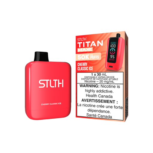 STLTH TITAN MAX 50K - Cherry Classic Ice