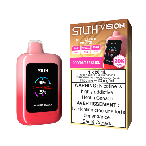 STLTH VISION 20K - Coconut Razz Ice