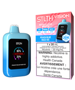 STLTH VISION 20K - Peach Blue Razz Ice